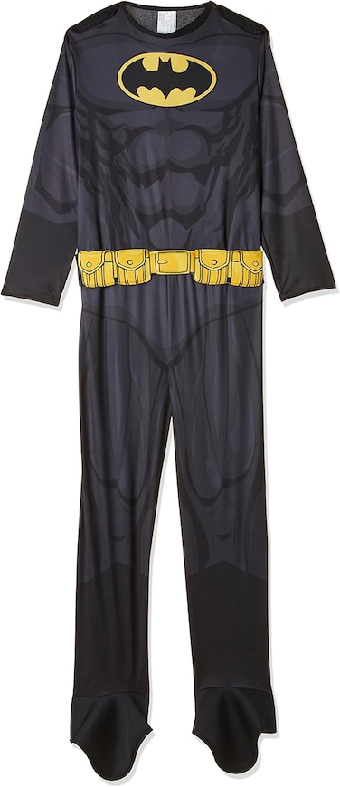 Rubie's Official Licensed Costumes Warner Brothers Batman Classic Core Child Costume, Roleplay Theme Party Dress-Up Halloween Book Week and World Book Day, 8-10 Years
