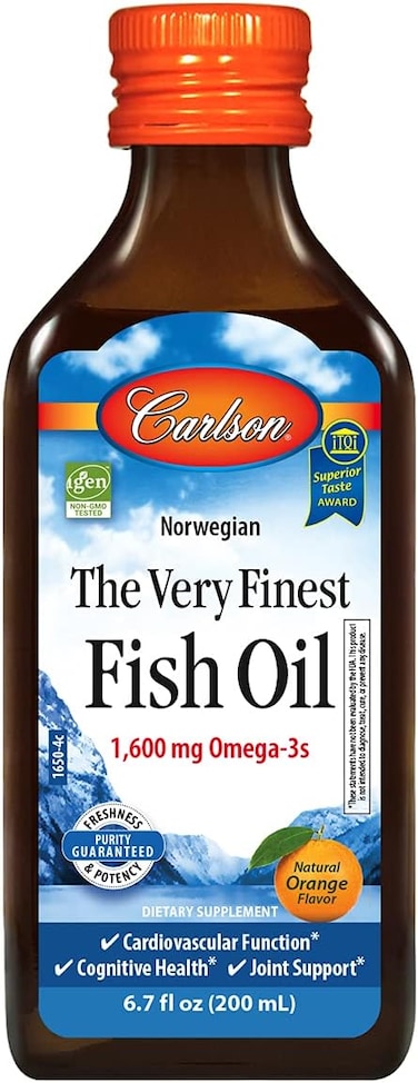 Carlson Fishoil Orange 200ml: 01650