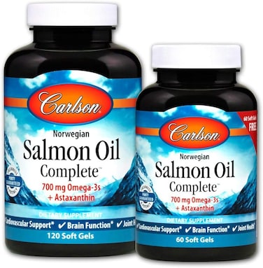 Carlson Salmon Oil Complete 60Sg: 18300