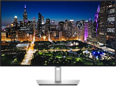 Dell UltraSharp 32 U3225QE Thunderbolt Hub Monitor, 32" IPS Display, 4K UHD Resolution, 120Hz Refresh Rate, 5ms (GtG Fast) Response Time, Adjustable Stand, 1.07b Color Display   210-BQHS