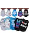 TOMVAES 5 Pieces Dog Shirts Pet Printed Clothes with Funny Letters Summer Pet T Shirts Cool Puppy Shirts Breathable Dog Outfit Soft Dog Sweatshirt for Pet Dogs Cats (Medium)