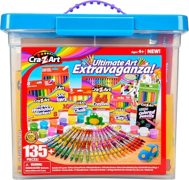 Cra-Z-Art Ultimate Extravaganza Tub 130-Piece Set
