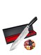 Chef Knife Starter 8 inch Super Sharp Chef's Knife Home Cook Kitchen Knife Premium Carbon Stainless Steel Universal knife with Ergonomic Wooden Handle in Gift Box