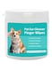 Mumoo Bear Dog Ear Cleaner Finger Wipes for Dogs and Cats 50 Pcs, Disposable Dog Teeth Wipes Pet Grooming Kit Care Gentally Remove Odors Reduce Dirt Wax Build Up Stop Smelly Itchy Easy to Use