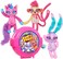 Just Play Fur by The Foot Bubblegum Bestie Set, 14" x 16", Multicolor, Multi-color, 58710, Fur by The Foot Plush

