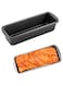 nalaina Bread Loaf Pan, Nonstick Carbon Steel Baking Loaf Pans, Rectangle Cake Loaf Pan for Oven, Deep Bakeware Dish Turkey Roasting Meat Pan