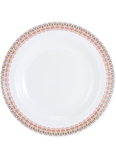 Servewell Melamine Amber Rim Soup Plate 23Cm