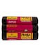 Medium Garbage Bags &acirc;&euro;&ldquo; 31 Gallons, 70x90cm, 20 pcs per roll x 3 rolls (Total 60 pcs) &acirc;&euro;&ldquo; Black, Tear-Resistant, Eco-Friendly, Jasmine Scented
