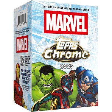 Topps 2025 Marvel Comics Chrome – Factory Sealed – Value Box