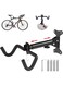 TOYBY Bike Wall Mount Hanger,Horizontal Bicycle Indoor Storage Rack,Cycling Wall Mounted Holder Hook, Adjustable Bike Hook, Hang Your Road, Mountain or Hybrid Bikes in Garage or Home