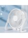 COOLBABY New Summer Portable Fan Cooling USB Desktop Mini Air Cooler Rotation Adjustable Angle For Office Household Fans white ZJJA22