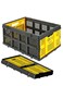 Folding Basket SXWT-FT505 - Collapsable Basket use for Shopping, Picnic, &amp; Tools Movement - Lightweight &amp; Durable Polypropylene - 25Kg or 40L Capacity