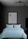 6-Piece Queen Duvet Cover Bedding Set &acirc;&euro;&ldquo; Duvet Cover(220x240cm), Fitted Sheet(150x200+30cm) &amp; 4 Pillowcases(53x75cm),color - Sky Blue
