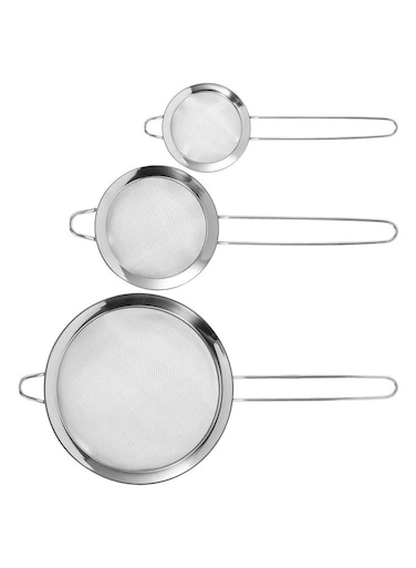 Stainless Steel Strainer Set - 3 Pieces