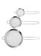 Stainless Steel Strainer Set - 3 Pieces