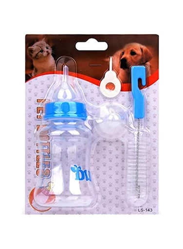 Puppy Kitten 150ml Pet Nursing Feeding Bottle with Cleaning Brush