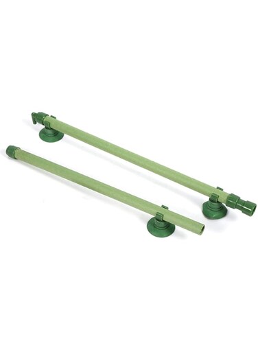 Aquarium Air Stone Bubble Wall with Suction Cups, Fish Tank Bubbler Air Bar Tube Bubble Release Diffuser Bar for Fish Tank Air Pump (18 inches)