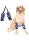 Dog knee pads are suitable for calluses, dog knee pads, front elbow support wrapping, dog covers for wounds, dog elbow callus treatment, suitable for medium-sized and large dogs (Royal Blue, L)