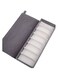 8 Slot Grid Eyewear Stand Holder Sunglasses Glasses Storage Display Jewelry Tray Case Box Organizer-grey