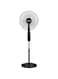 KHIND 16 Inch Pedestal Fan   Stand Fan   3 Leaf AS Blade, 3 Speed Manual Control, 100% Copper Motor, Cooling Indoor &amp; Outdoor Fan,Heavy Base, 2 Year Warranty, Black - SF163T- Made In Malaysia