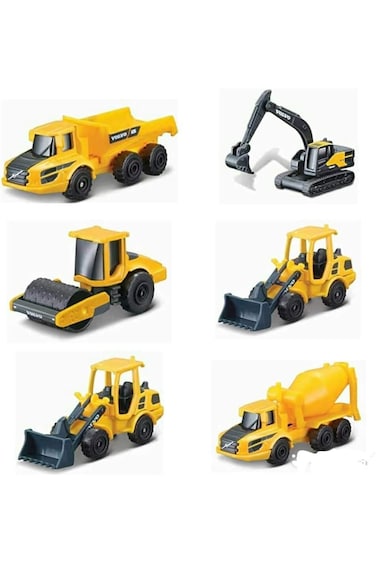 Maisto Volvo 3inch Construction Vehicles 15364