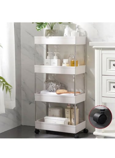 4 Tier Storage Trolley
