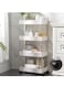 4 Tier Storage Trolley