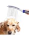 Masroo Professional Dog Shower Head, Dog Shower Attachment, Pet Shower Attachment, Indoor Outdoor Dog Shower Wand for Fast Easy Dog Bathing and Cleaning, Flex Hose, 3 Washing Spray Mode On/Off