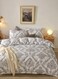 Home Queen size 6-piece 3D duvet cover set vintage print