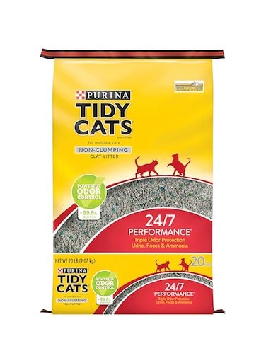 Purina Tidy Cats Non Clumping Cat Litter 24/7 Performance 20Lb