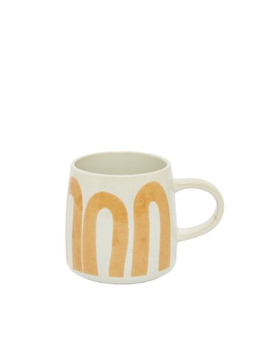 Pear Boho Mustard 320ml Mug