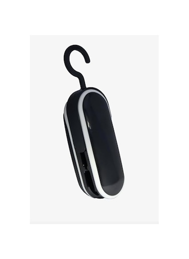 2 in 1 Portable Mini Plastic Bag Heat Sealer (Black)