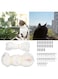 Fewao Durable Transparent Cat Protection Safety Net (Extra-Large, 8x3m, &lrm;500g)