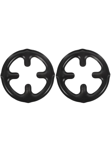 Alipis 2pcs Iron Coffee Stove Ring Gas Stove Racks Gas Stove Cooker Ring Cast Iron Wok Ring Stand Non Slip Household Coffee Pot Stove Holder Coffee Pot Rack Coffee Pot Fixing Stand