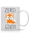 Your Wall Funny Quote Zero Fox Given - Funny 11Oz Coffee Mug By Spoil Your Wall