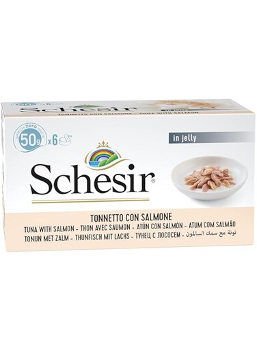 Schesir Cat Multipack Tuna with Salmon 6x50g