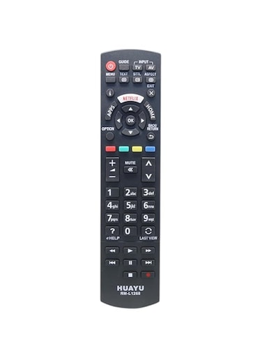 Replacement Remote Compatible With Panasonic RC1008 TV Remote Control with Netflix Home Apps Buttons Compatible With TC-P50S60 TC-P55S60 TC-P60S60 Smart Television LCD/LED