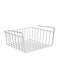 CUBE Under Shelf Storage Rack White 14.4x5.3x9.3inch