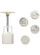 Dubai Gallery Domestic Use Hand Pressure Type Non-Stick Eco-Friendly Abs Mooncake Making Mould White 14 * 5 * 5Cm AMZ-N41401822A