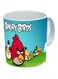 Print Angry Birds Printed Ceramic Mug Pink/Blue/Green Standard