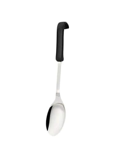 Sunnex Solid Spoon, Silver/Black, 429Pb2K