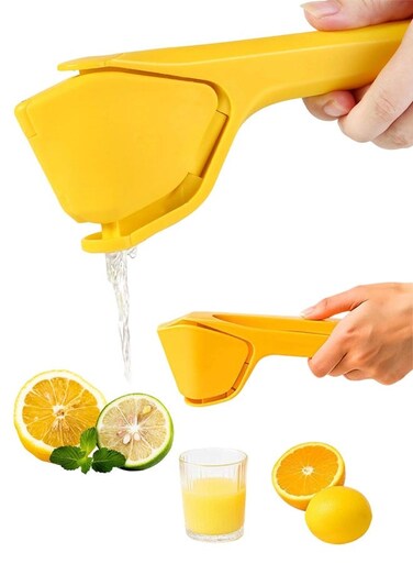 Squeezer, Effortless Manual Flat Lime Juicer Squeezer, Hand Citrus Press, Folds Design For Saving Space Storage, Easy To Make Juice From Lemon, Lime, Cirtus, Orange, Fruits