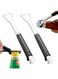 nalaina Bottle Opener, Stainless Steel Jar Lid Gripper, Portable Opener Adjustable Manual Jar Opener, Adjustable Jar Opener for Weak Hands, for Most Jar Lid Sizes, for Home Kitchen Gadgets