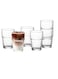 Art Kola Glass Set - 6 Pieces, 255ml, Tansparent