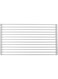 Interdesign Metro Rustproof Over-The-Sink Dish Drainer Rack For Drying Glasses, Utensils, Bowls, Plates, 51346, Silver, Aluminum