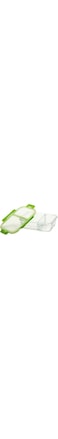 Royalford Food Storage Container with Compartments Rectangle Storage Box, Plastic Sealable Food Storage Container