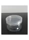SJ INTERNATIONAL LLC Round Jar 6 oz Plastic for storage - 12 units