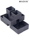 6-piece Set of Foldable Wardrobe Storage Box Washable Wardrobe Storage Box Cube Storage Box Suitable for Wardrobe Home Bedroom Office