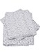 Design 3 Piece Hometex Design 100% Cotton King Size Printed Flat Sheet Set AMARANDE (240x260 cm)