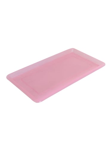 Tableware Drain Tray Pink 43x2x23centimeter